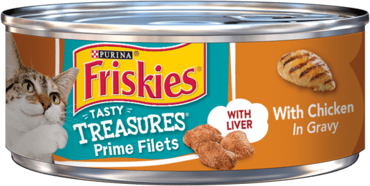 Friskies Tasty Treasures Prime Filets With Chicken In Gravy